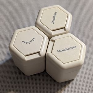 Travel Containers. 3 Original Cadence Capsules